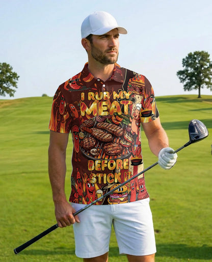 Funny BBQ Grilling Polo Shirt for Men – Grill Master Style | Netecom