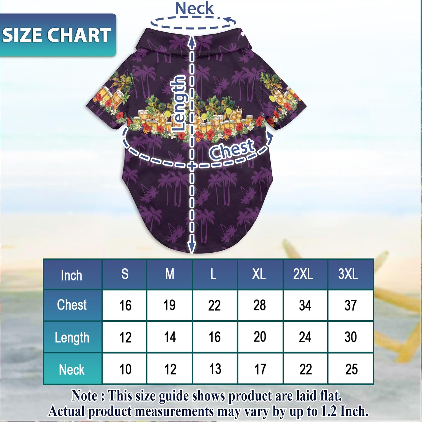 Netecom Matching Tequila Aloha Hawaiian Shirt for Dog and Owner, Aloha Summer Shirt, Tropical Tequila Drink Print Outfit for Pet and Human, Beach Vacation Casual Wear