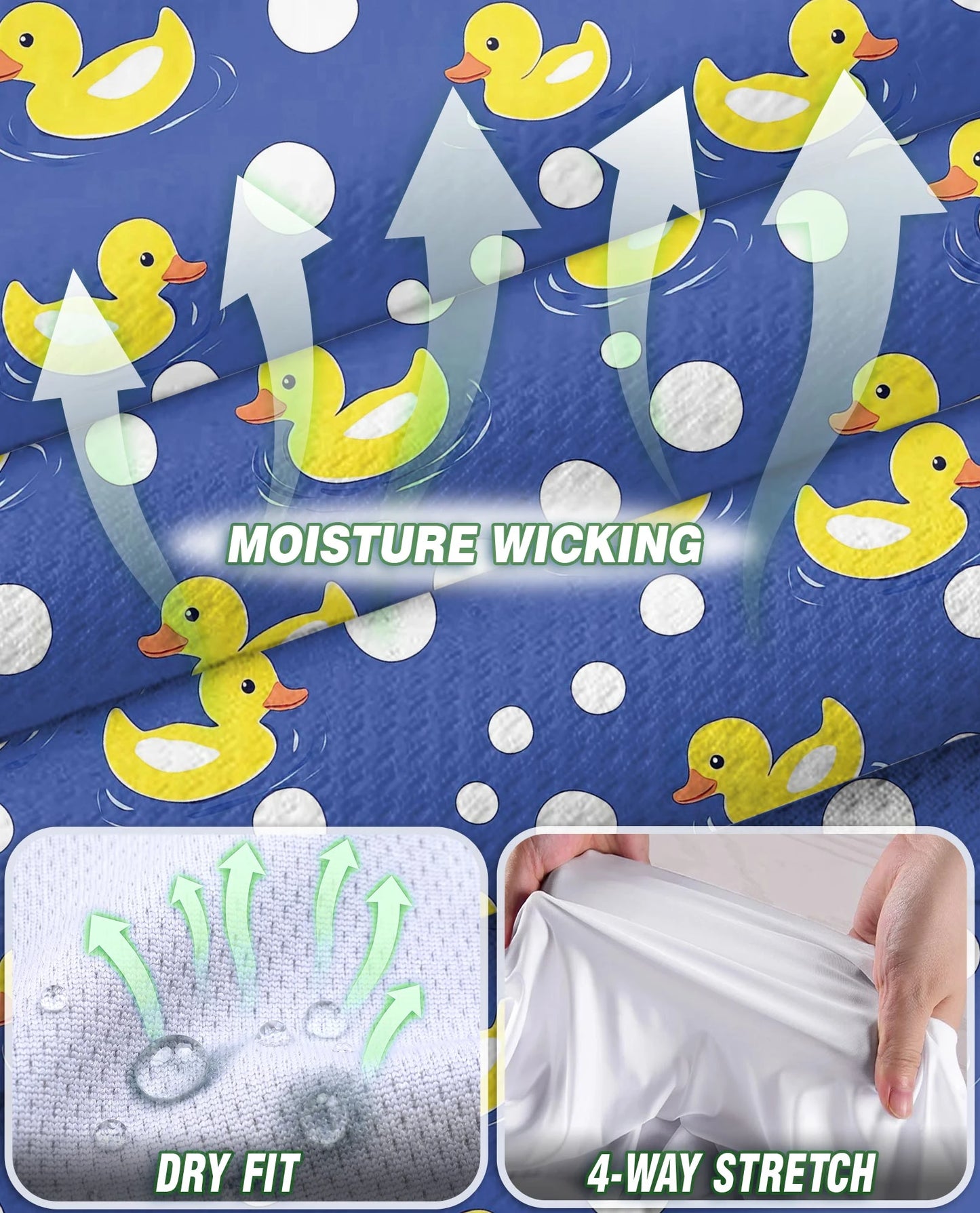 Rubber Duck Polka Dot Sleeveless Polo Shirt for Women – Cute Fun Style | Netecom