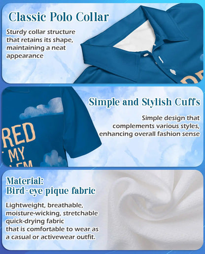 Retired Not My Problem Anymore Polo Shirt - Beach Retirement Style | Netecom