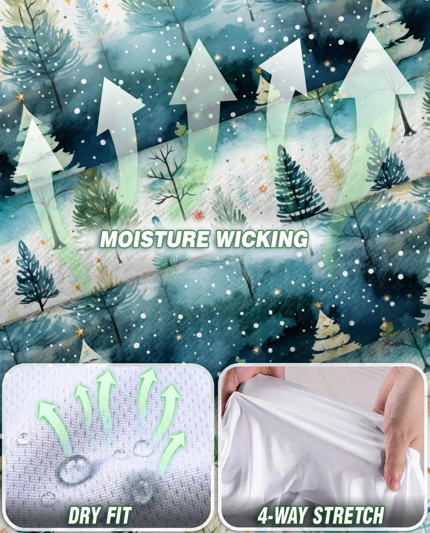 Christmas Tree Sleeveless Polo Shirt for Women – Festive Holiday Style | Netecom