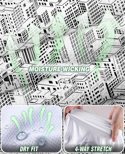 City Buildings Sleeveless Polo Shirt for Women | Netecom
