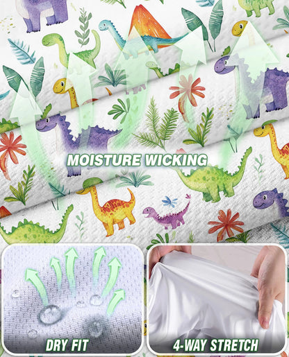 Dinosaur Tropical Sleeveless Polo Shirt for Women | Netecom