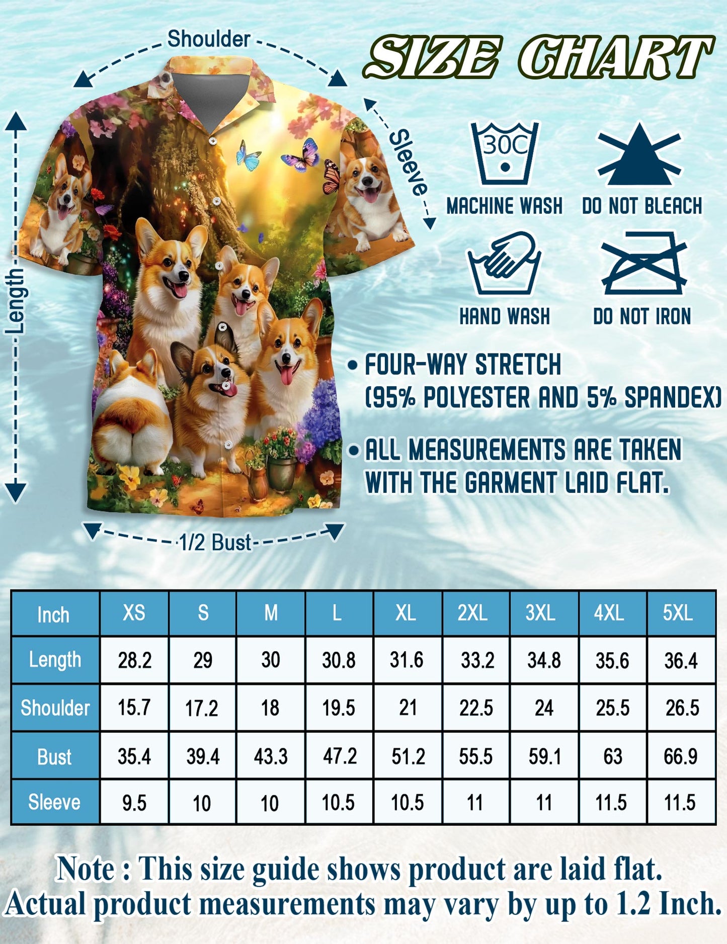 Netecom Life Is Better With Cute Corgi Dog Hawaiian Shirt, Aloha Summer Shirt, Corgi Dog Print Casual Outfit, Beach Vacation Wear