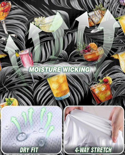 Proud Bartender Cocktails Tropical Sleeveless Polo Shirt for Women | Netecom