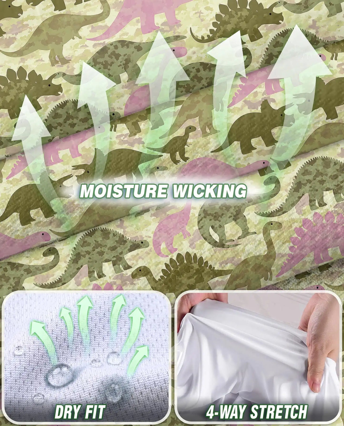 Cute Dinosaur Pattern Sleeveless Polo Shirt for Women | Netecom