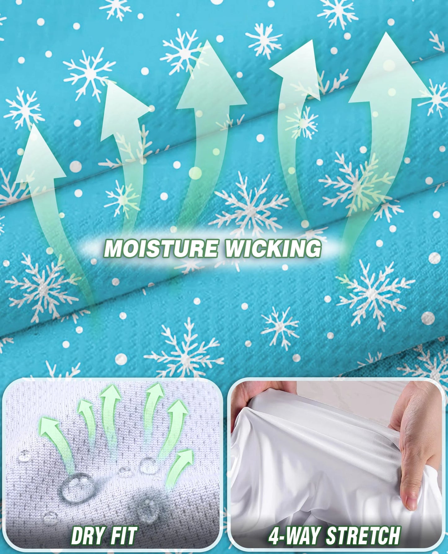 Snowflake Print Sleeveless Polo Shirt for Women | Netecom