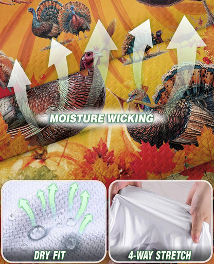 Turkey Thanksgiving Edition Sleeveless Polo Shirt for Women | Netecom