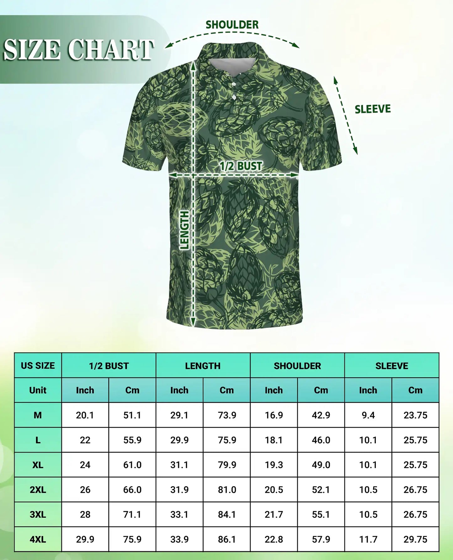 Hop Cone Beer Polo Shirt | Netecom