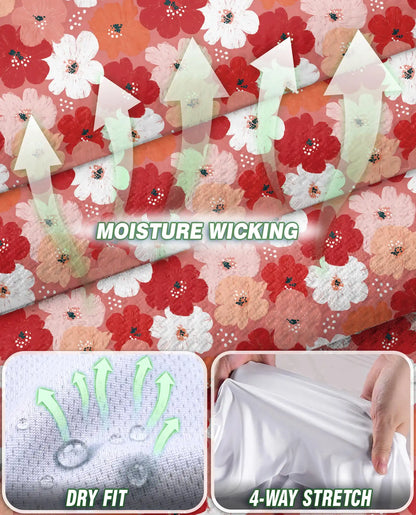 Ditsy Floral Print Sleeveless Polo Shirt for Women  | Netecom