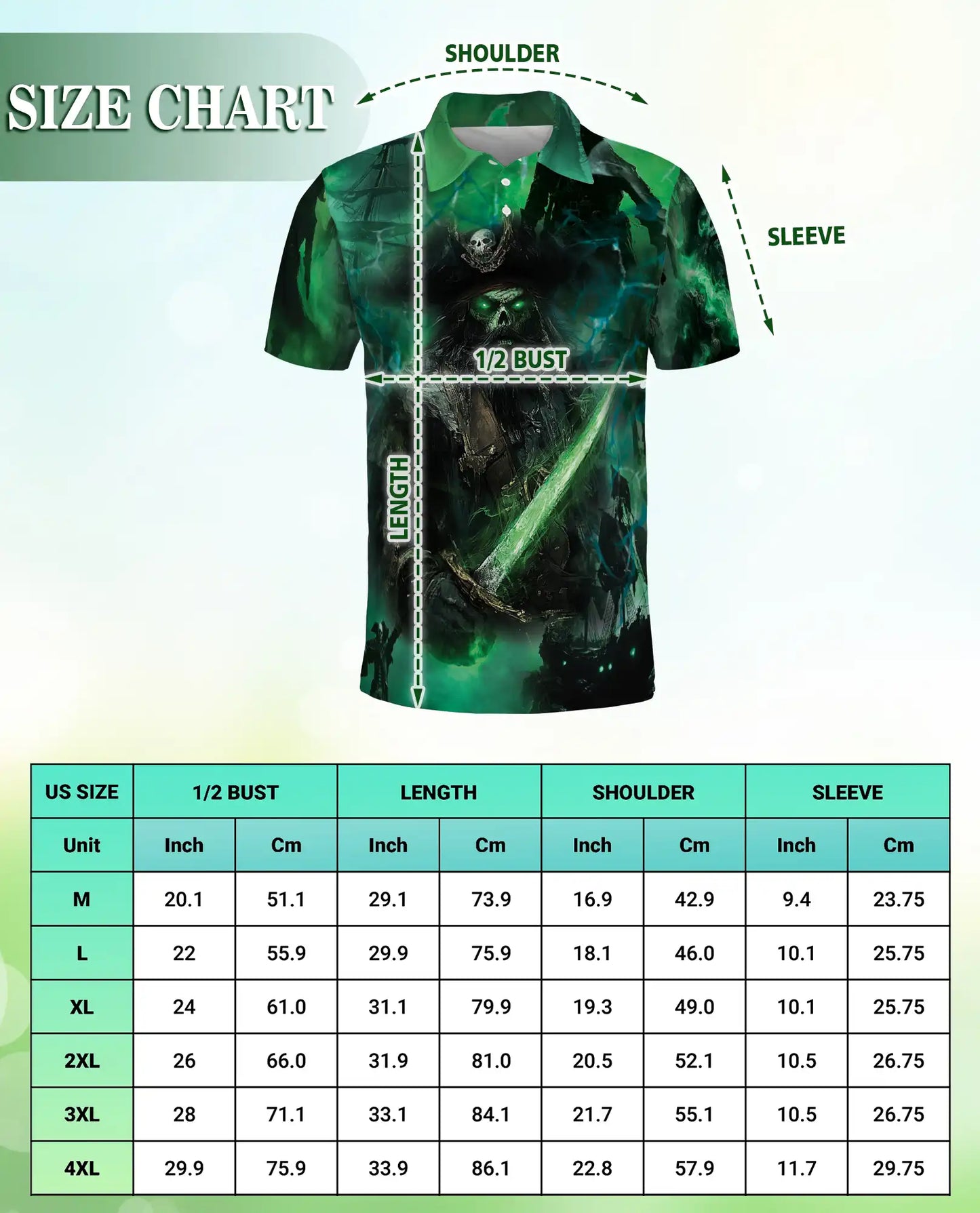 Ghost Pirate Polo Shirt | Netecom