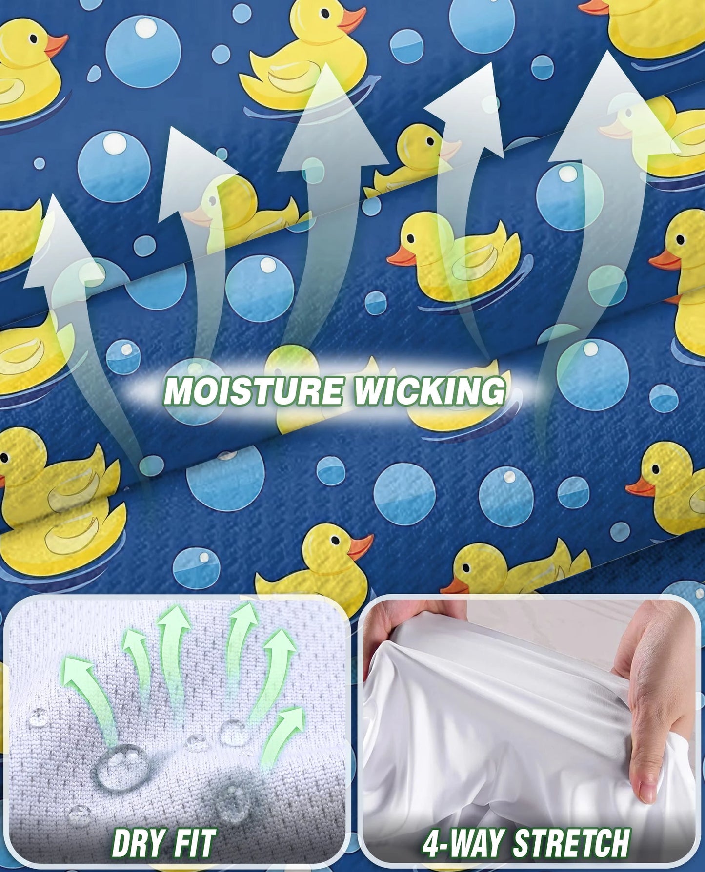 Duck Pattern Sleeveless Polo Shirt for Women | Netecom