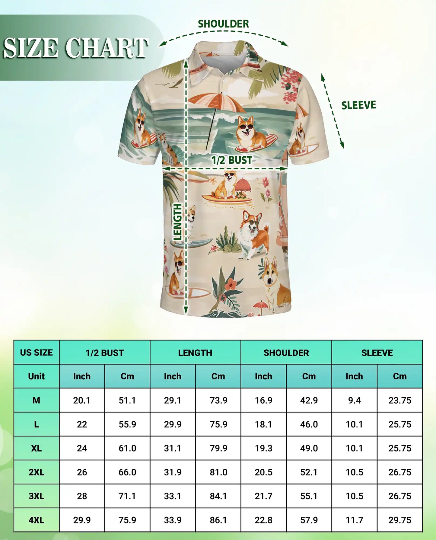Corgi Hawaiian Polo Shirt | Netecom