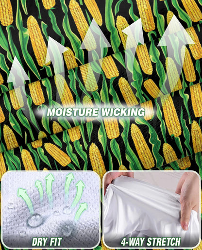 Agricultural Corn Cob Sleeveless Polo Shirt for Women | Netecom