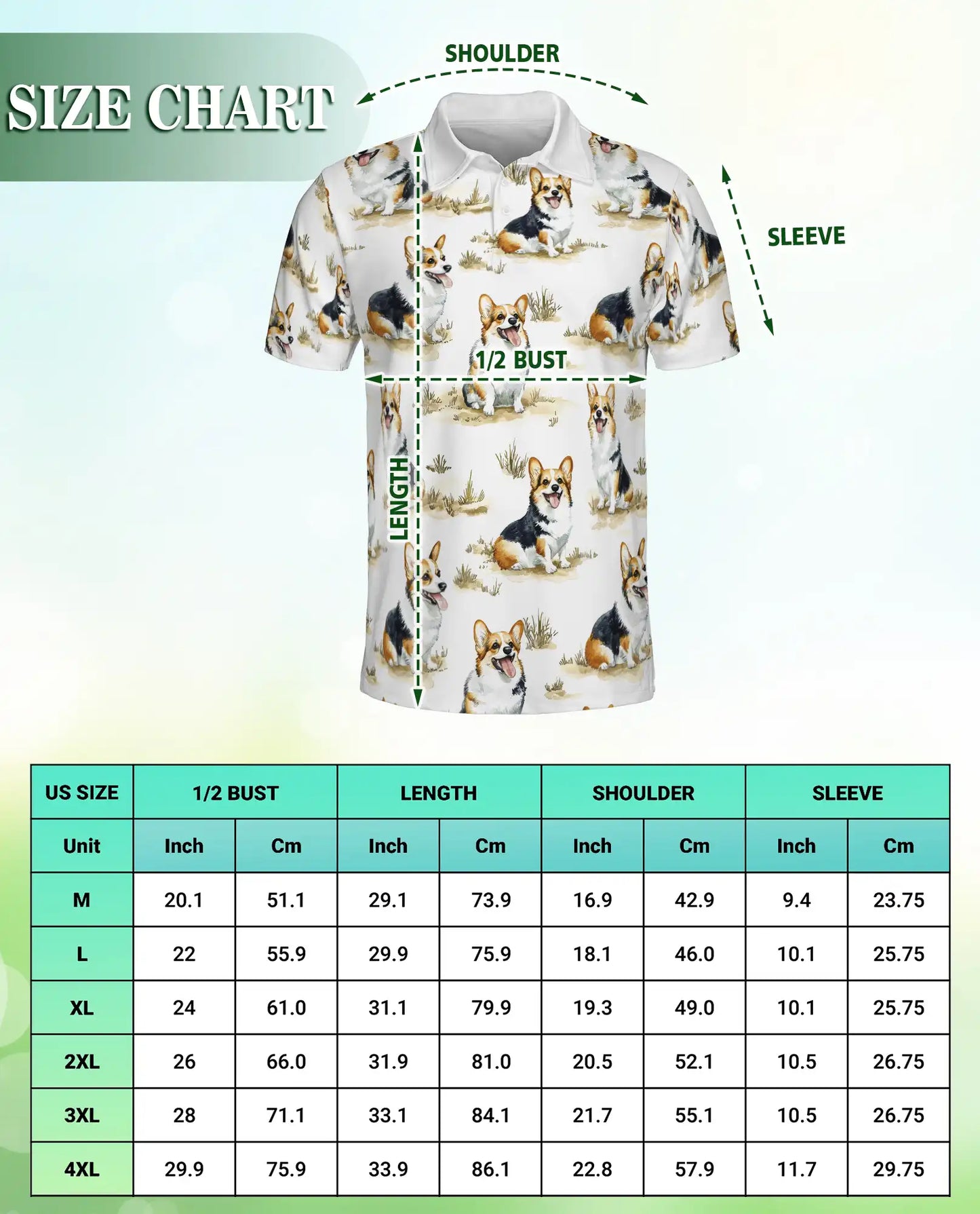 Corgi Dog Polo Shirt | Netecom