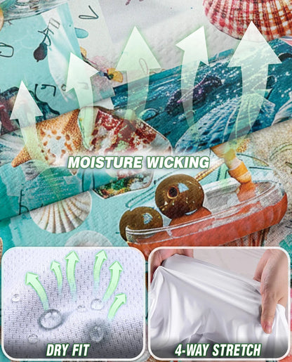 Cocktail Beach Summer Sleeveless Polo Shirt for Women | Netecom