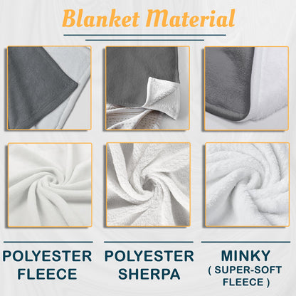 Netecom Personalized Love Letter To My Mom Blanket from Daughter, Sunflower Family Throw Blanket for Couch, Bed or Sofa, Ultra Soft Warm, Birthday Gifts, Mother’s Day or Christmas Present