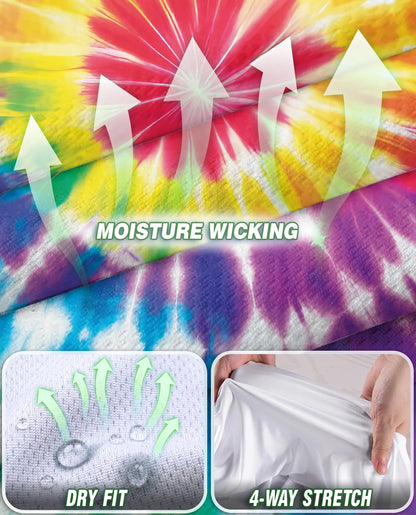 Tie Dye 3D Sleeveless Polo Shirt for Women | Netecom