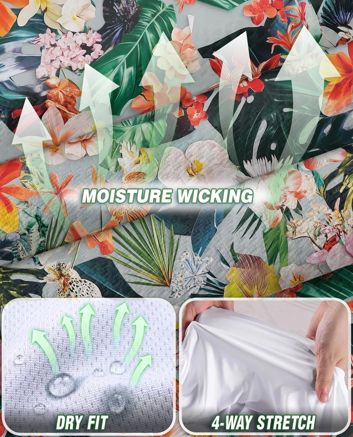 Flower Ephemera Sleeveless Polo Shirt for Women | Netecom