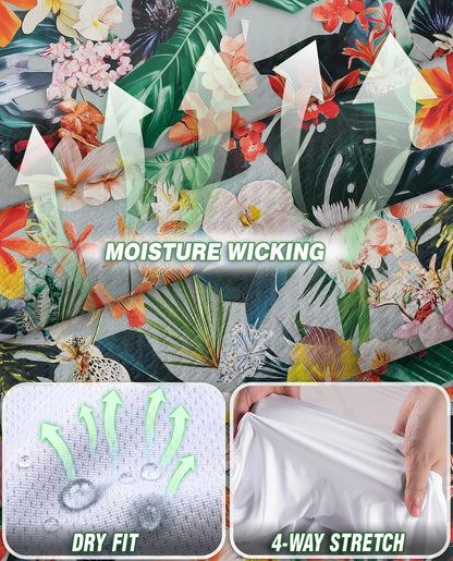Flower Ephemera Sleeveless Polo Shirt for Women | Netecom