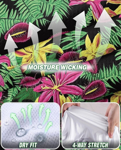 Venus Flytrap Pattern Sleeveless Polo Shirt for Women | Netecom
