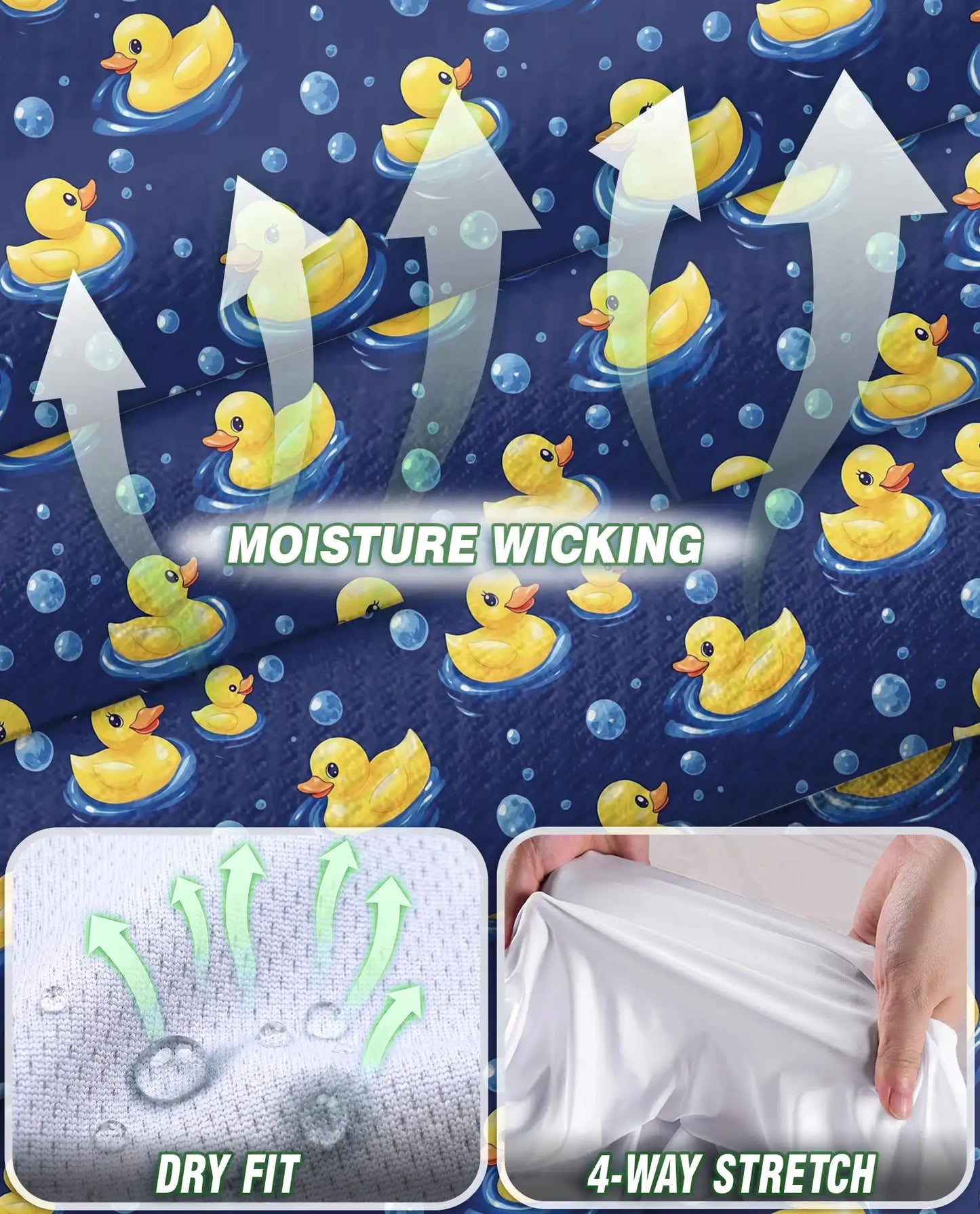 Cartoon Duck Pattern Sleeveless Polo Shirt for Women – Cute Animal Style | Netecom
