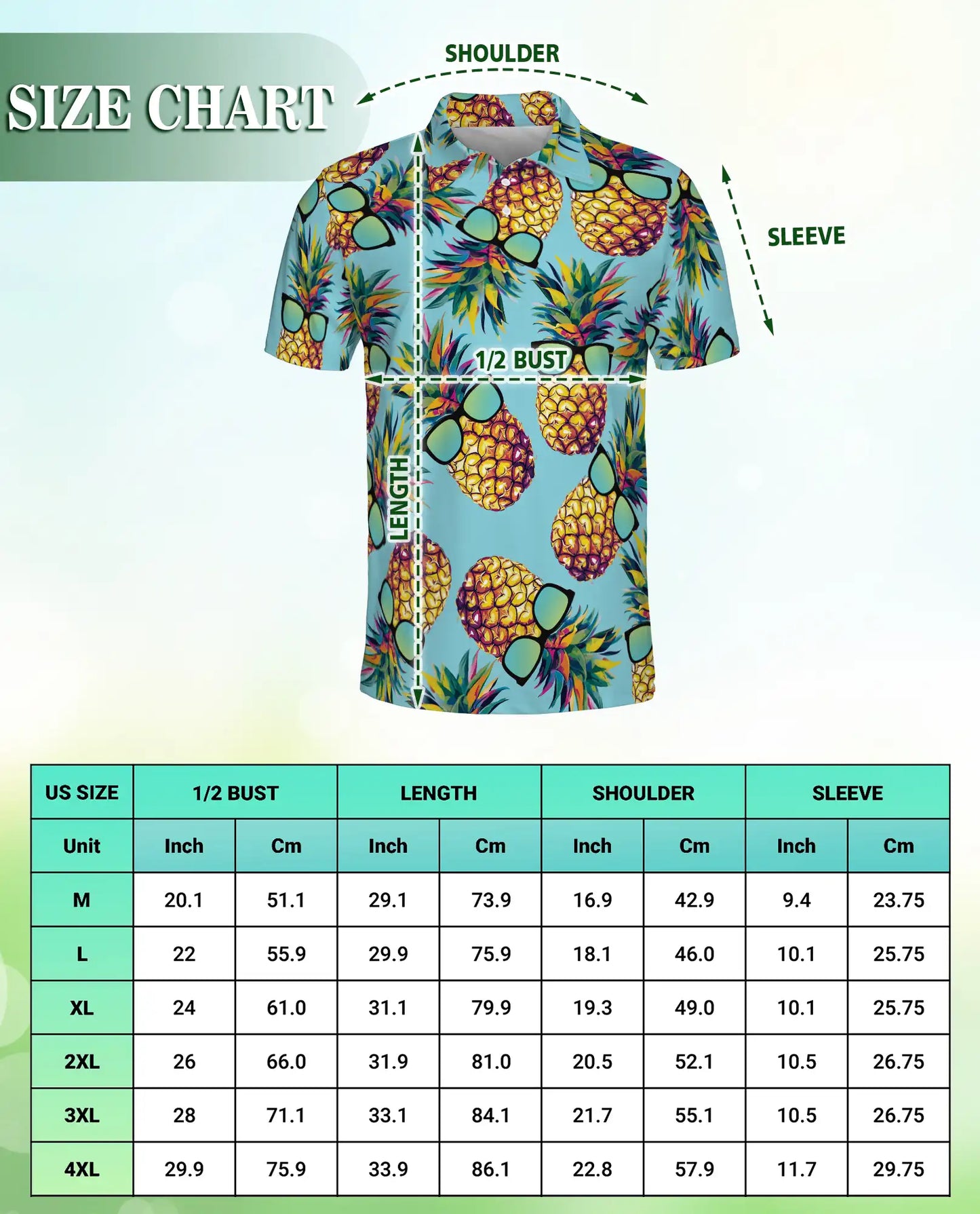 Funny Pineapple Polo Shirt | Netecom