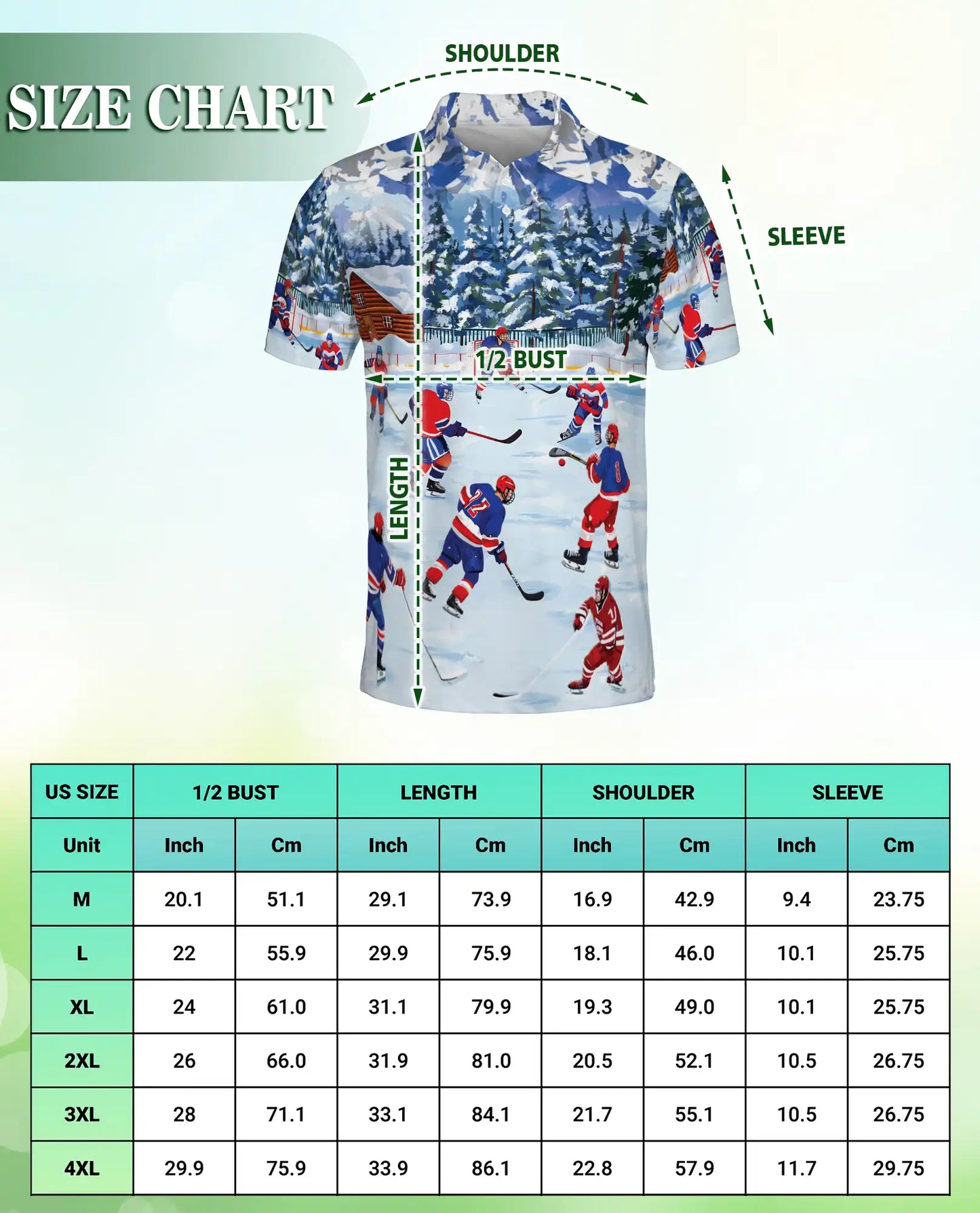 Winter Hockey Polo Shirt | Netecom