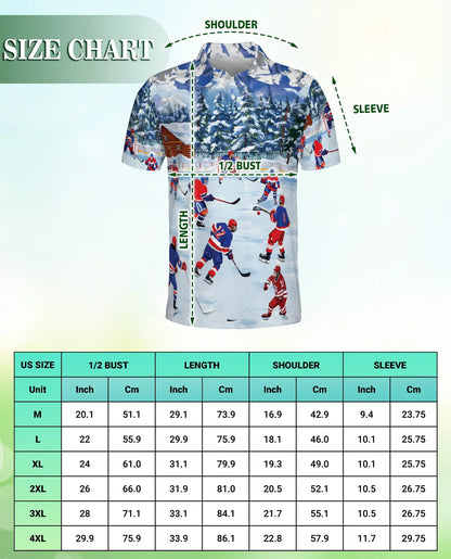 Winter Hockey Polo Shirt | Netecom