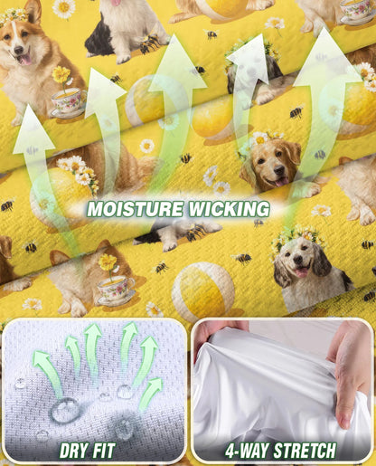 Summer Dog Sleeveless Polo Shirt for Women – Cute Pet Lover Style | Netecom
