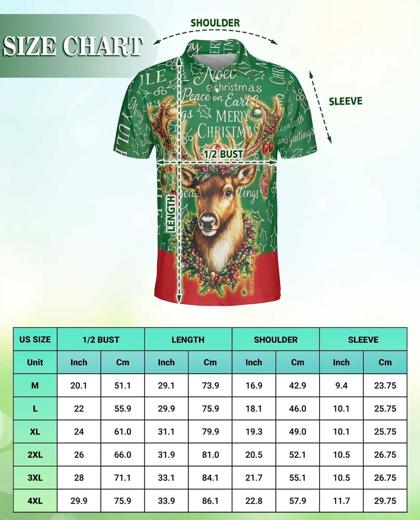 Christmas Reindeer Polo Shirt – Festive Holiday Style | Netecom