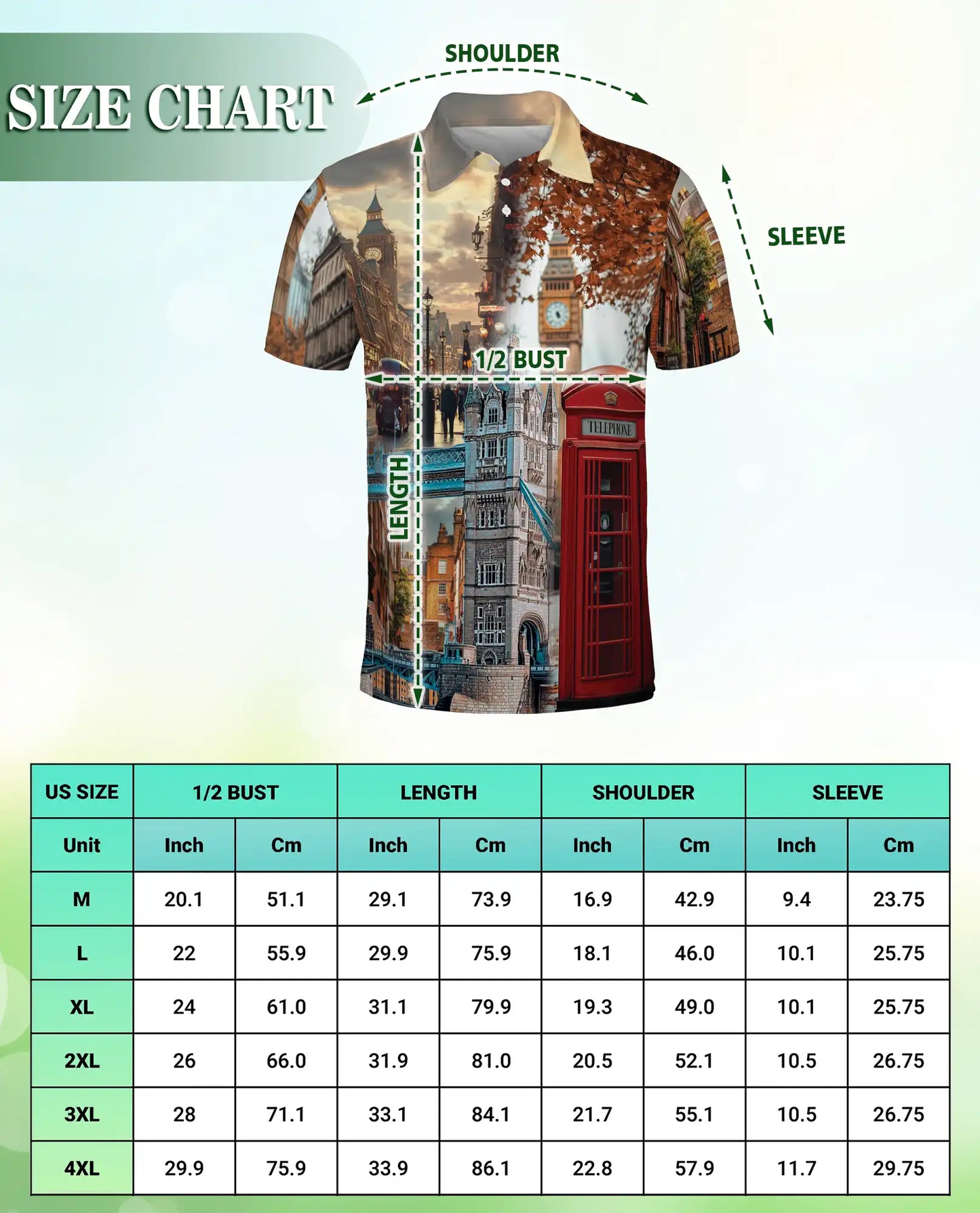 London City Polo Shirt – UK Landmark Style | Netecom
