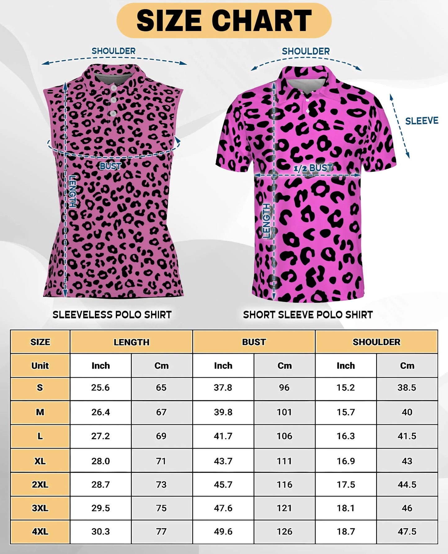 Pink Leopard Print Sleeveless Polo Shirt for Women – Wild Fashion Style | Netecom