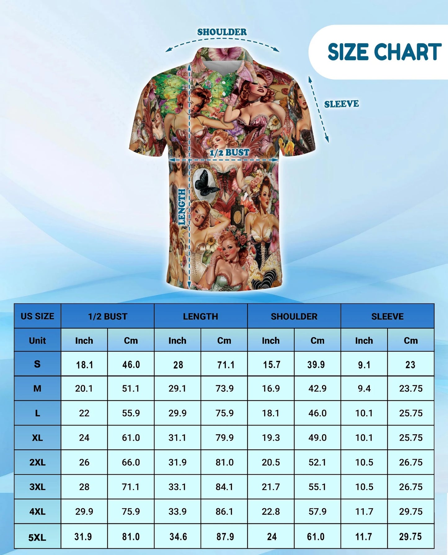 Vintage Dancer Pinup Carnival Polo Shirt for Men – Retro Circus Style | Netecom
