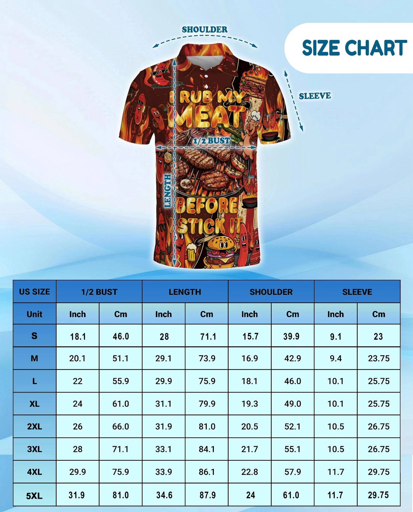 Funny BBQ Grilling Polo Shirt for Men – Grill Master Style | Netecom