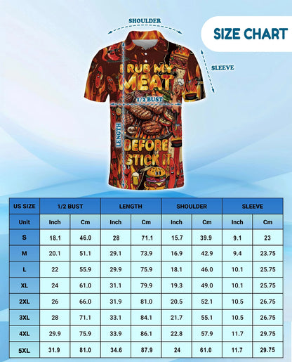 Funny BBQ Grilling Polo Shirt for Men – Grill Master Style | Netecom