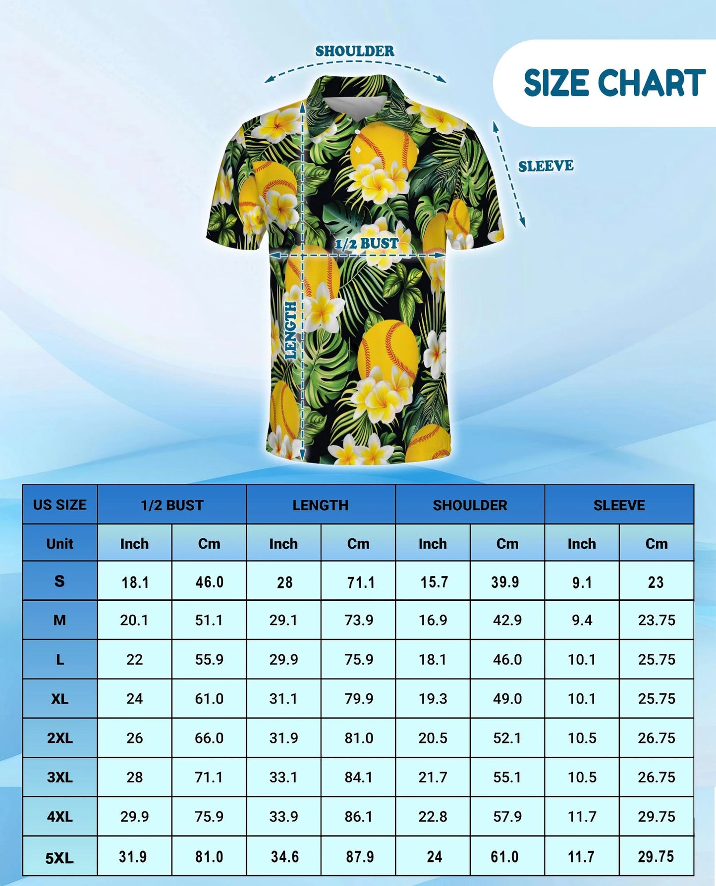 Softball Plumeria Polo Shirt for Men – Tropical Floral Style | Netecom