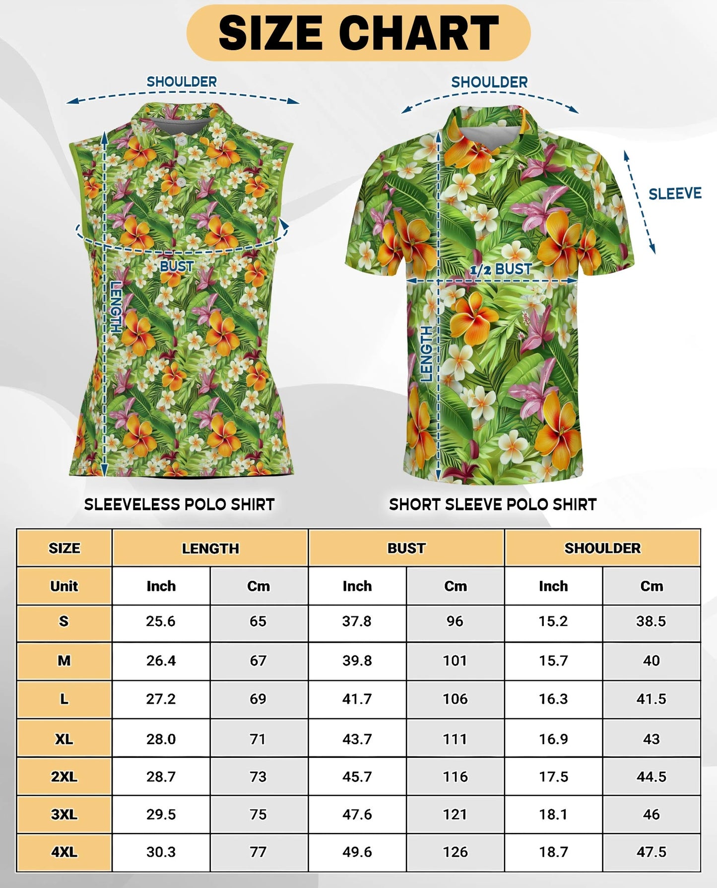 Tropical Floral Sleeveless Polo Shirt for Women – Colorful Summer Style | Netecom