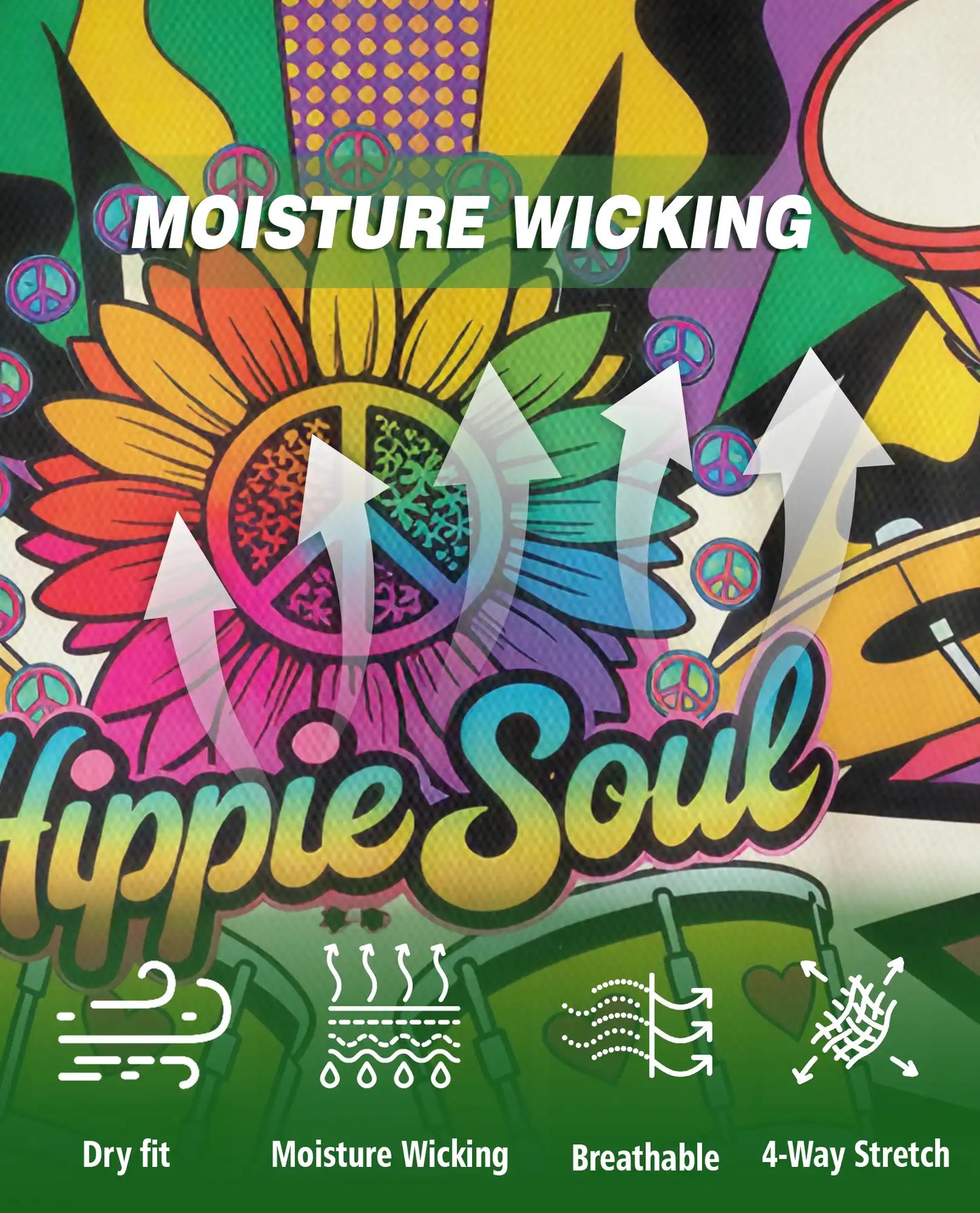 Hippie Drum Music Polo Shirt | Netecom