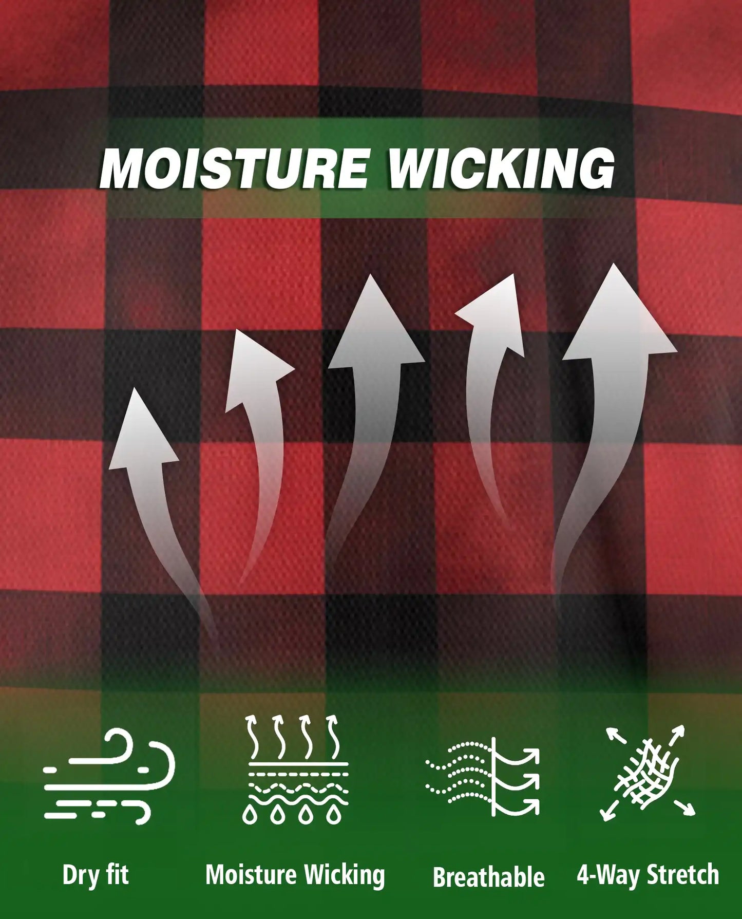 Classic Red Buffalo Plaid 3D Polo Shirt for Men – Rustic Lumberjack Style | Netecom