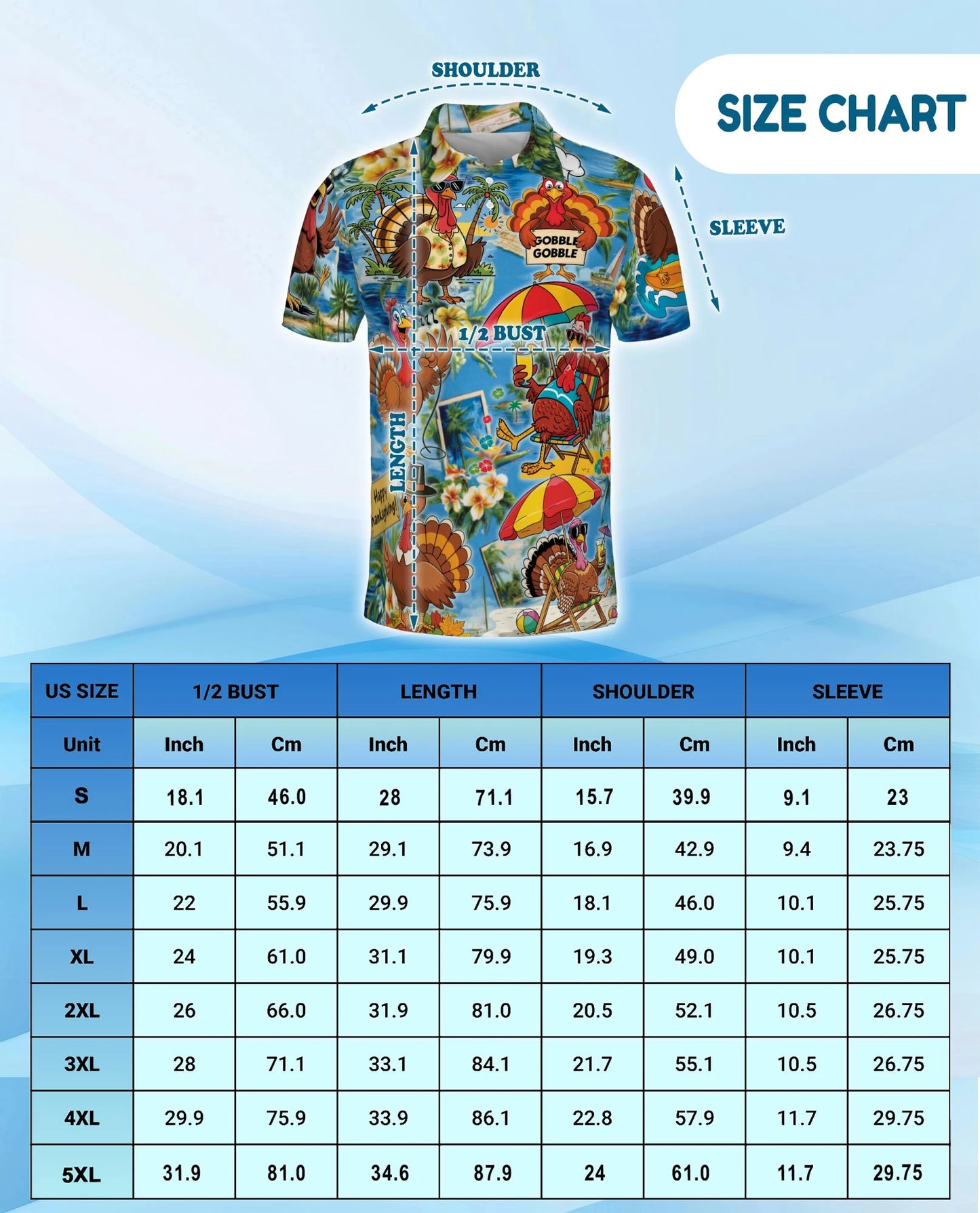 Thanksgiving Turkey Polo Shirt for Men – Fall Holiday Style | Netecom