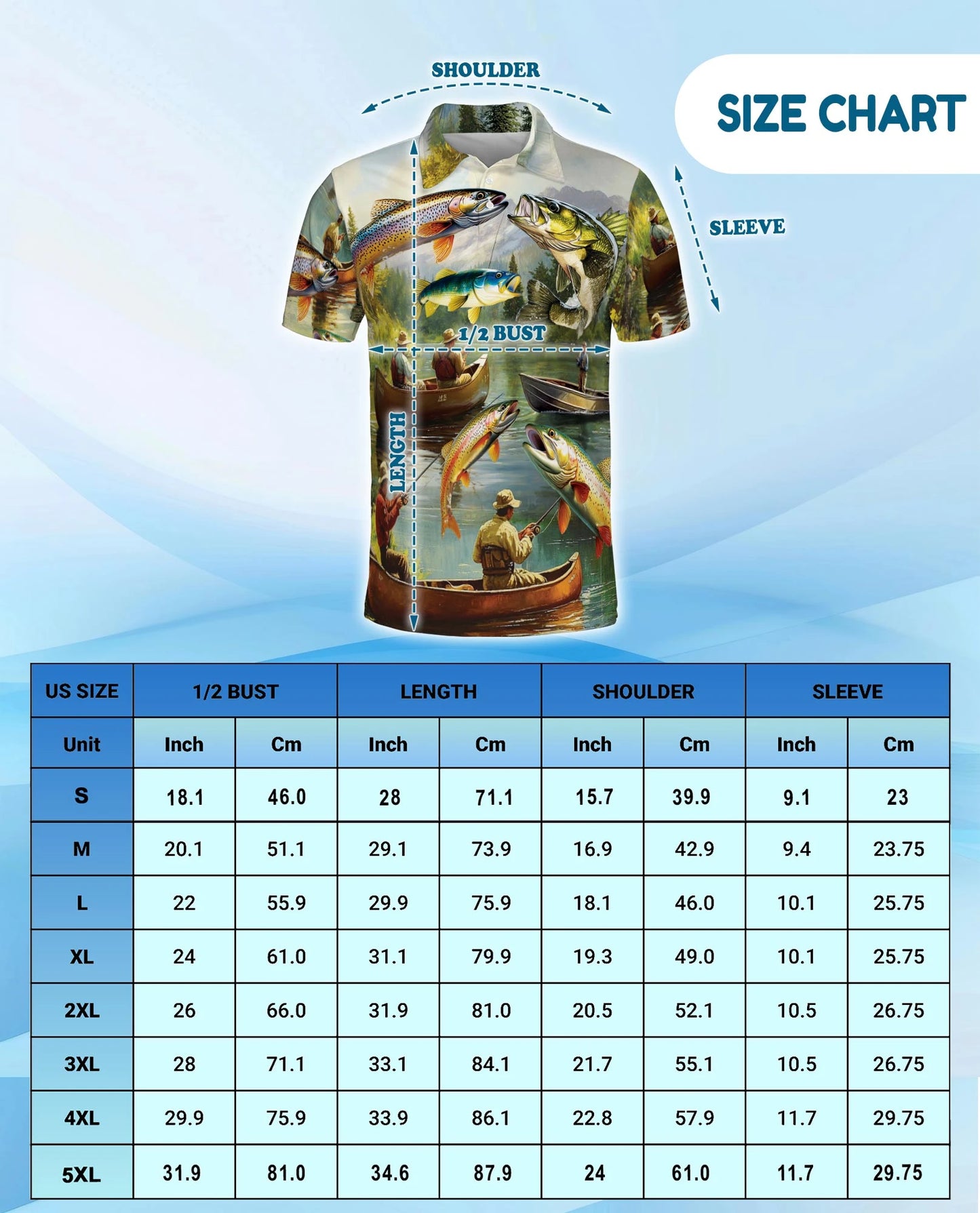 Trout Fishing Polo Shirt for Men – Outdoor Angler Style | Netecom