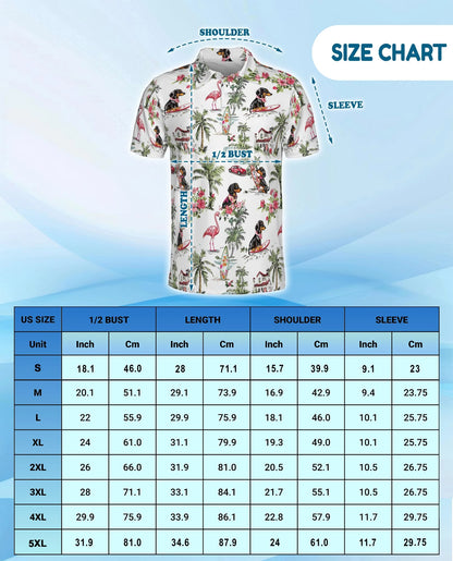 Lovely Dachshund Polo Shirt for Men – Cute Dog Lover Style | Netecom