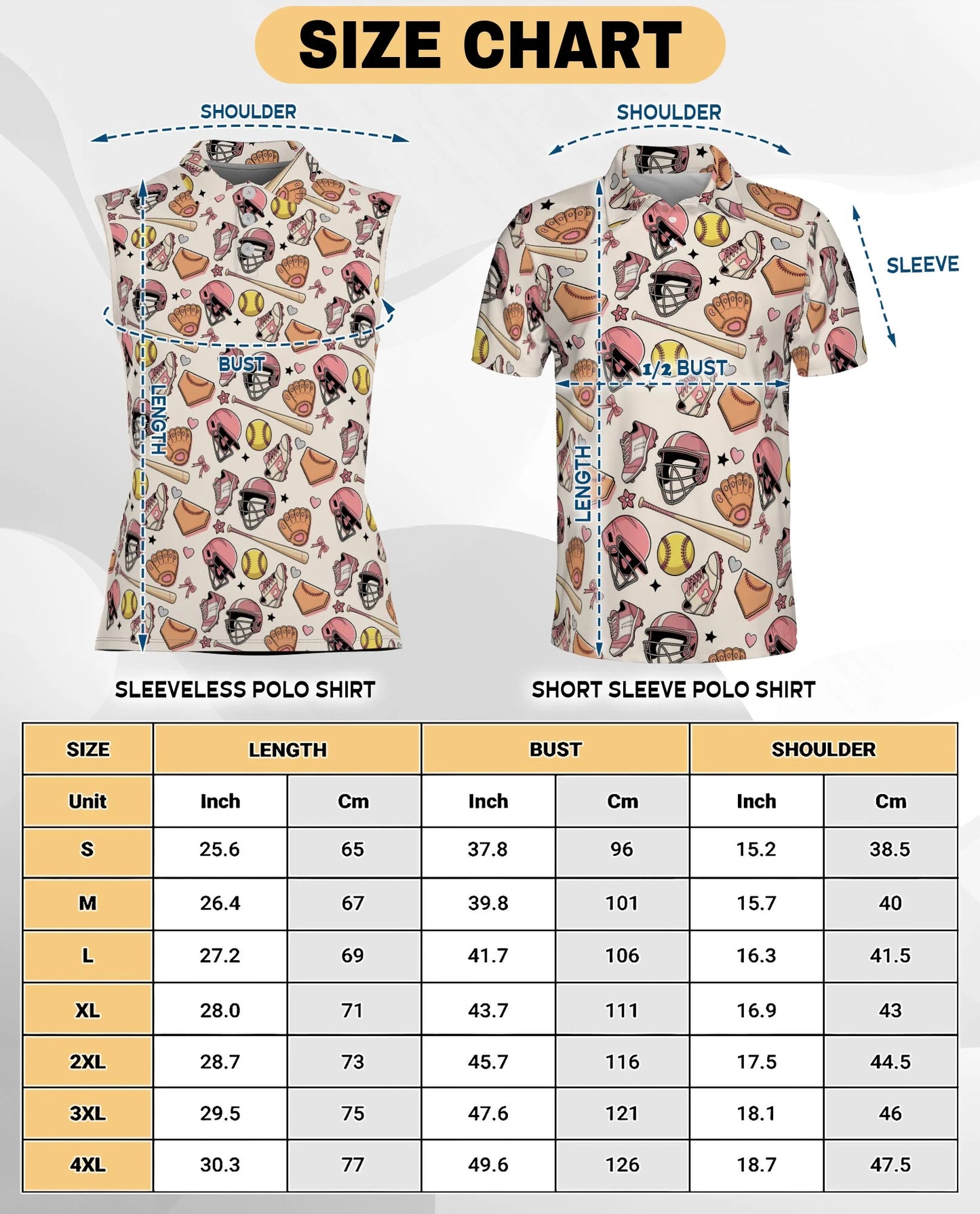 Cute Softball Sleeveless Polo Shirt for Women – Sports Lover Style | Netecom