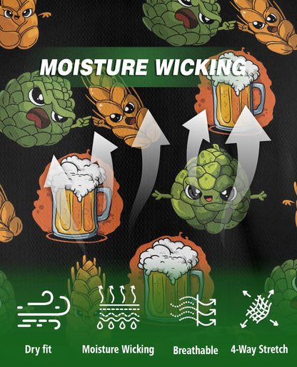 Beer Hop Polo Shirt – Funny Craft Beer Style | Netecom