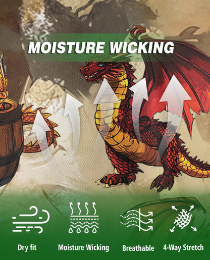 Dragon Beer Fantasy 3D Polo Shirt for Men | Netecom