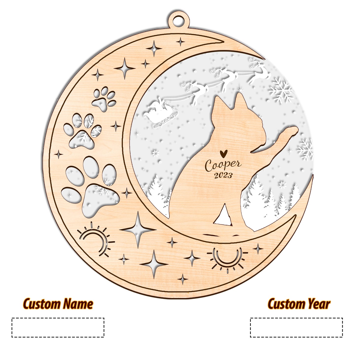 Netecom Boston Terrier Dog Memorial Suncatcher, Personalized Boston Bull Terrier Christmas Ornament Bereavement Gifts for Loss of Pet, Dog Death Sympathy Gifts Pet Loss Sun Catchers, Dog Grief Gift