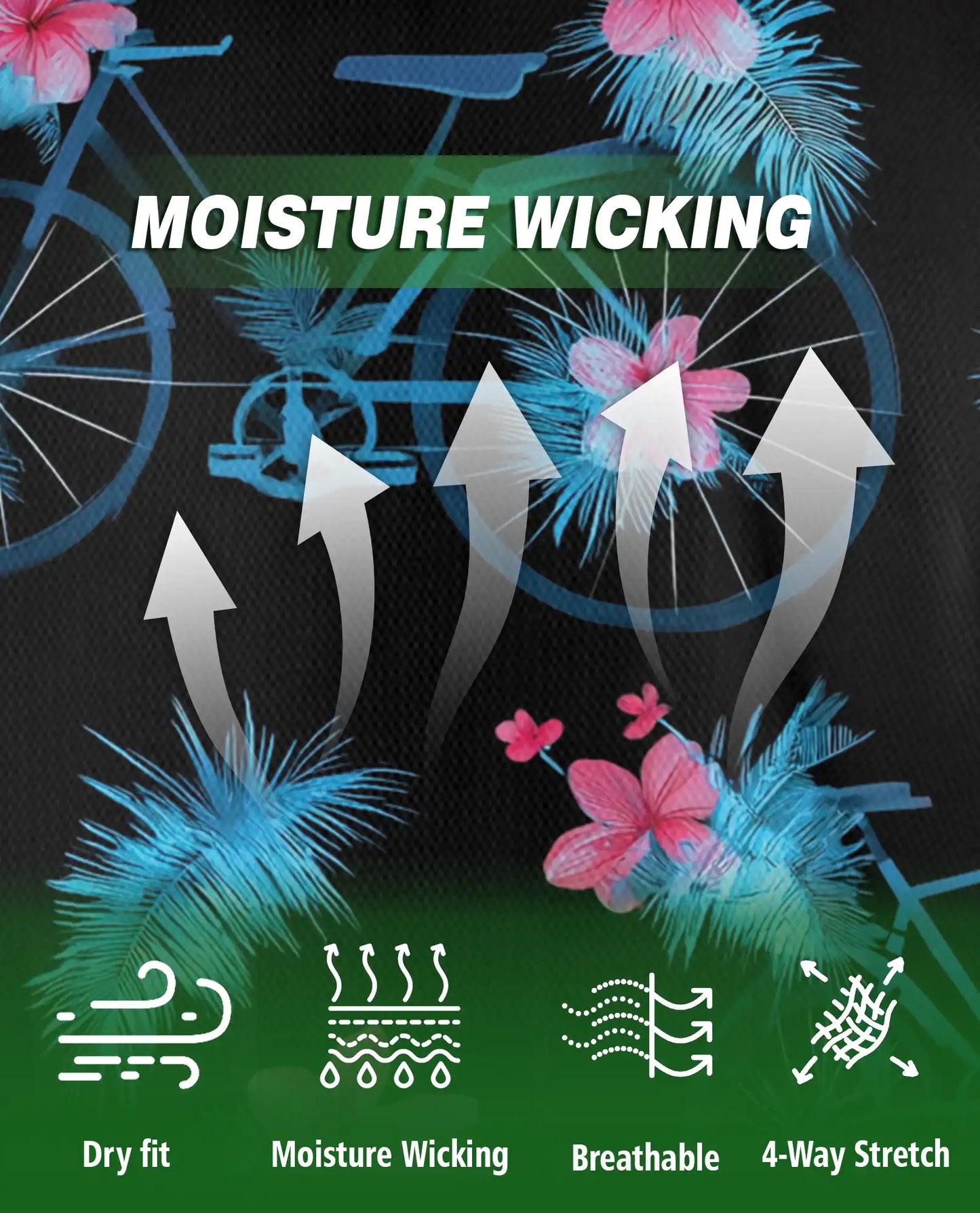 Bicycle Hawaiian Polo Shirt – Floral Summer Style | Netecom
