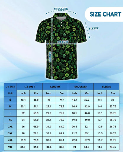 Blueberry Pattern Polo Shirt for Men – Summer Fruit Print | Netecom