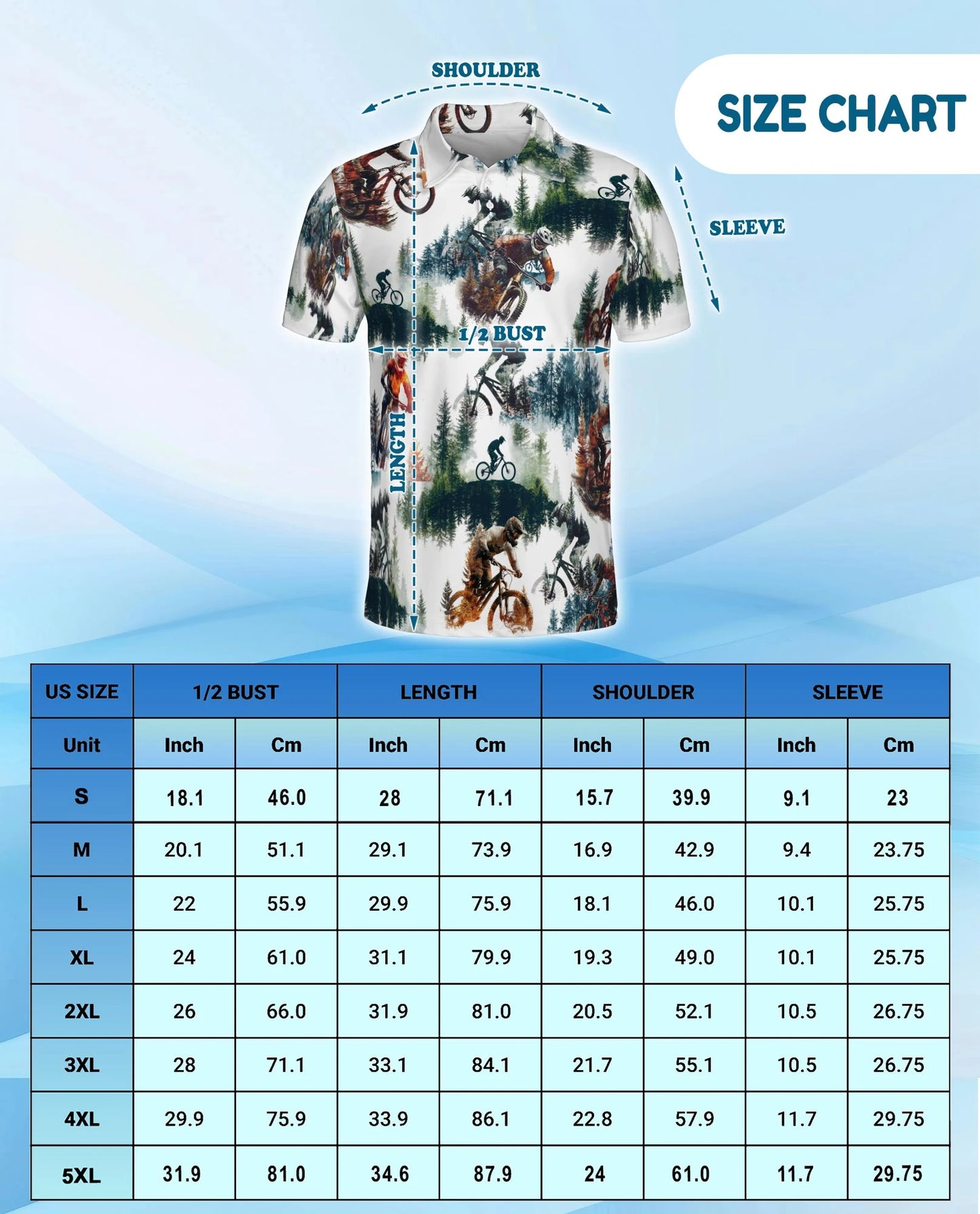 Mountain Biking Polo Shirt for Men – Outdoor Adventure Style | Netecom